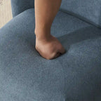 Fauteuil d'appoint, tissu bouclette, dossier incurvé, assise et dossier rembourrés, pieds en métal doré, violet / blanc / beige / bleu, pour 1 personne