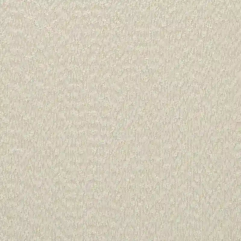 Lit plateforme rembourré Queen Size, tissu bouclé, sangles Velcro anti-bruit, blanc crème / gris, utilisation par 2 personnes