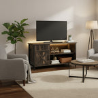 Tv Stand with Storage for Living Room Tv Consoles Table for 80/75/70 Inch TVs with Power Outlets LED Lights Drawers