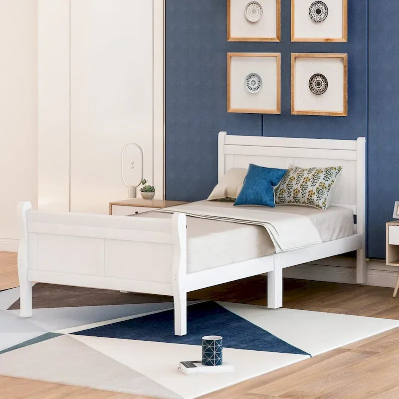 Wood Platform Bed