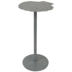 Table d'appoint style côtier, peinte à la main, bois, plusieurs coloris, pour 1 personne