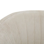 Causeuse, style Mid-Century Modern, surpiqûres horizontales, dossier incurvé, revêtement en tissu, pieds évasés en bois, beige / anthracite / gris brumeux / sarcelle / rose clair, 2 places