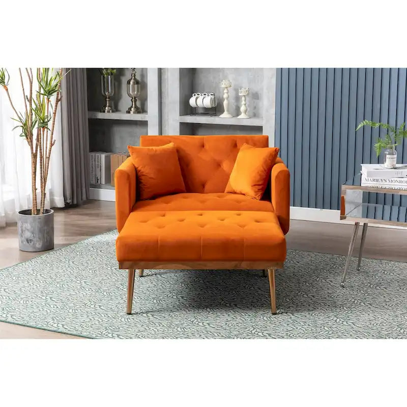 Fauteuil crapaud, tissu bouclette, dossier incurvé, pieds en fer doré rose, blanc / gris / rose / orange, usage individuel
